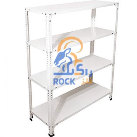 ست قفسه پیچ و مهره ای رنگی به طول 95 عمق 50 سانتیمتر 2طبقه